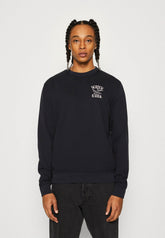 SCOTCH AND SODA Left Chest Artwork Sweatshirt at Gravity NYC